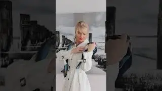 Style dein Trenchcoat mit einem Seidentuch - easy und schnell #tutorial #scarfhacks
