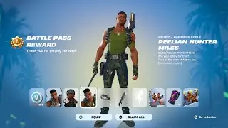 HOW TO GET PEELIAN HUNTER MILES CROSS SKIN IN FORTNITE!