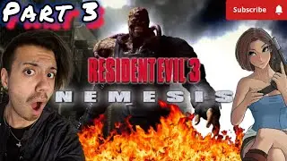 NEMESIS BEATS MY A$$😤{Resident Evil 3: Nemesis} Prt 3 #re3 #capcomgames #residentevil