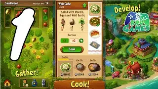 Forest Bounty &mdash; restaurants and forest farm Gameplay Walkthrough #1 (Android, IOS)