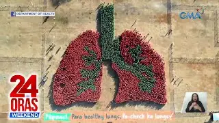 Pilipinas, nakuha ang Guinness World Record para sa pinakamalaking human lung... | 24 Oras Weekend