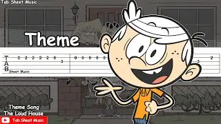 The Loud House - Theme Song Guitar Tutorial