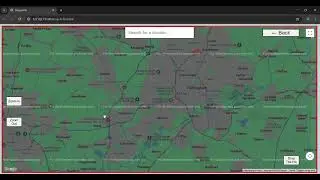 moving around using mouse in drop a pin file