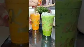 K Cup Cafe | Thai and Green tea #trending #teacafe #vlog #tea #fyp #shorts #wow