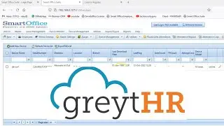 Smartoffice web software Integration with Greythr Hrms Software by parallel database export.