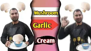 Garlic creamy mushrooms.#Food #recipe # Garlic mushroom# creamy mushrooms.