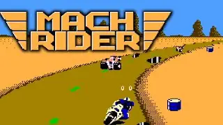 マッハライダー【FC／ファミコン】