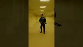 [Ai Edit] When the Terminator shows up to save you #terminator #nightmare #ai #horror #backrooms