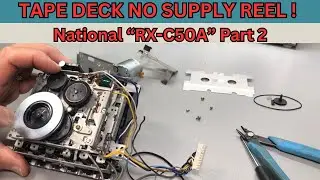 National Panasonic RX-50F A Boombox Tape Deck - Pt 2