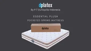 dpLatex by Pt. Dunlopillo Indonesia Pocketed Spring Mattress unboxing