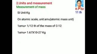 Measurement of mass,time; accuracy & precision errors