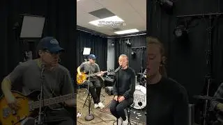 rehearsing for tour!! 👀🎸see you so soon!!! #firsttoeleven #tour #rockband