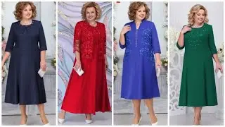 Most beautiful and gorgeous plus size mother of the bride dress/latest dress/trendy party wear