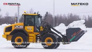 JCB 419 Py&ouml;r&auml;kuormaaja esittelyvideo