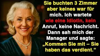 Sie lachten： „Die Lobby ist dein Bett heute!“ Doch der Manager gab mir die Suite Schlüssel!