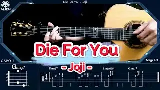 [Guitar Tutorial] Die For You - Joji