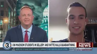 UW-Madison freshman reacts to residence hall quarantine
