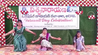 FAREWEL DAY DANCE PERFORMANCE BY FIRST YEAR NURSING STUDNET