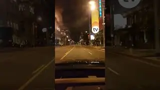 Driving In Los Angeles, CA During The Beginning Of Lockdown 2020