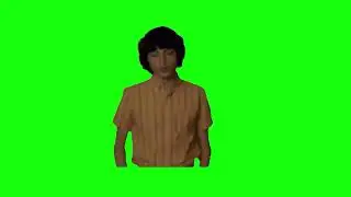 Finn Wolfhard Snapping Fingers Meme Green Screen