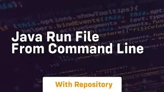 java run file from command line