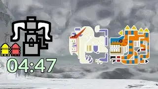MHFU | Diamond Dust 04:47 Heavy Bowgun Solo | Nekoht