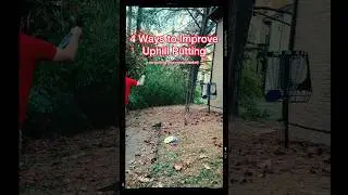 How to Putt Better Uphill and on Raised Baskets