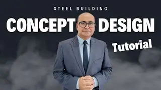 29 Conceptual Design of a steel building | Eurocode 3 Steel Design series