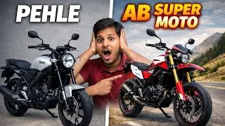 XSR155 को Super Moto बनाओ! 🤯 | Best Modification Kit for Yamaha XSR155 | Price & Installation 💰