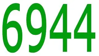 6944