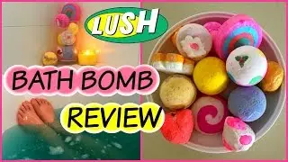 Lush Bath Bomb Demo & Review  &hearts; Lush Mini Haul &hearts;