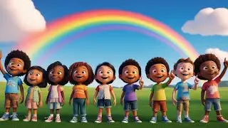 Rainbow Colour Bright and Colour Bold , kid rhymes