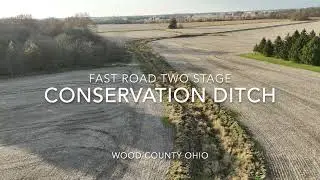 Fast Road Two Stage Conservation Ditch