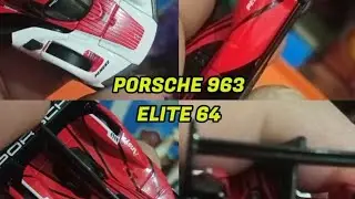 HOTWHEELS ELITE 64 PORSCHE 963 #hotwheels #porsche #2026 #elite64 #diecast #hobby #collection 