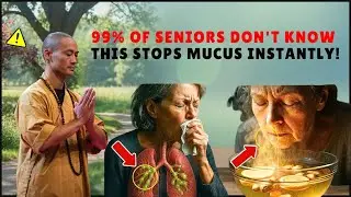 Why Seniors KEEP Coughing Up MUCUS Every Day and How to Stop It Naturally | Shi Heng Yi