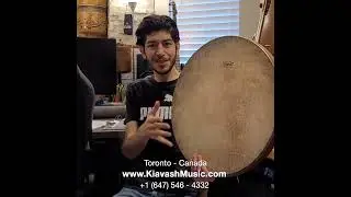 Learn How to Play Persian Daf (Round Drum) آموزشگاه موسیقی کیاوش تیموریان - آموزش دف ریتم 4/4