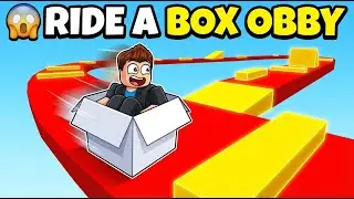 Roblox RIDE a BOX Obby 😳 | Full Obby Completion (Insane Ending!)