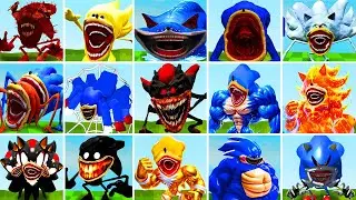 VEJA COMO PEGAR TODOS OS 30 SHIN SONIC TAPES MORPHS [😈NEW]! (Os Novos Super, .EXE, Esmeralda e Mais)