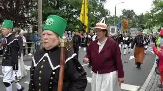 Ausschnitte aus der Bergparade zum Bergstadtfest 2018 in Freiberg