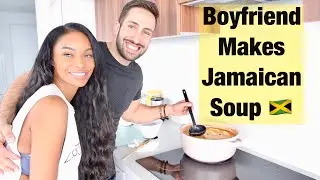 BOYFRIEND COOKS JAMAICAN PUMPKIN SOUP