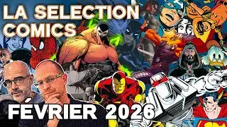 10 + 10 : la sélection Comics : nos recommandations comics pour février 2026 !