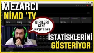 MEZARCI NİMO'TV İSTATİSKLERİNİ G&Ouml;STERİYOR ERSİN YEKİN BOT MUHABBETİNE DEĞİNİYOR