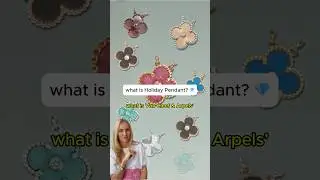 What is Van Cleef & Arpels MOST WANTED holiday pendant?