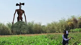 Siren Head Chase Video | Horror Short Film | 4 Minute Movie