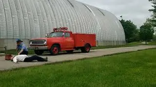 Emergency!  Squad 51 responding to man down.