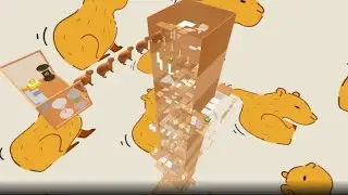 Leo th&aacute;p Capybara tower [ Roblox ]