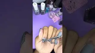 Bat Nail Art for Halloween! 🦇🖤
