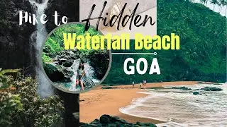 Hidden Waterfall Beach in Goa | Hidden Gem