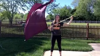 AHS Color Guard Audition Routine 2019