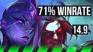 BEL'VETH vs KAYN (JGL) | 71% winrate, 18/2/7, Legendary | EUW Master | 14.9